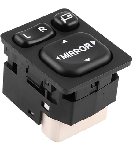 Amazon.com: uxcell Rear View Power Mirror Switch Folding Fit for